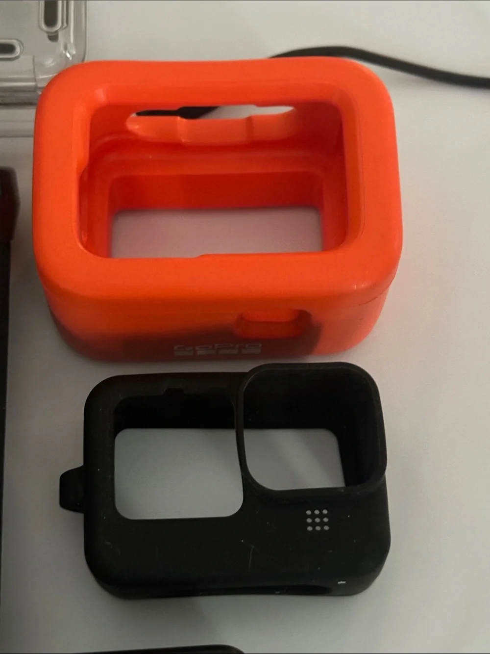 GoPro Accessory lot floating handler 2 battery charger suction clip mount case